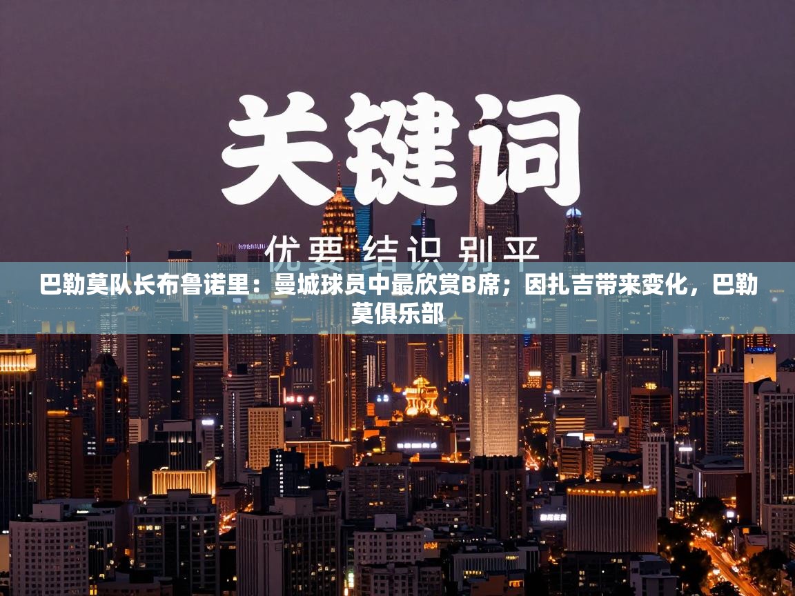 巴勒莫队长布鲁诺里：曼城球员中最欣赏B席；因扎吉带来变化，巴勒莫俱乐部  第2张