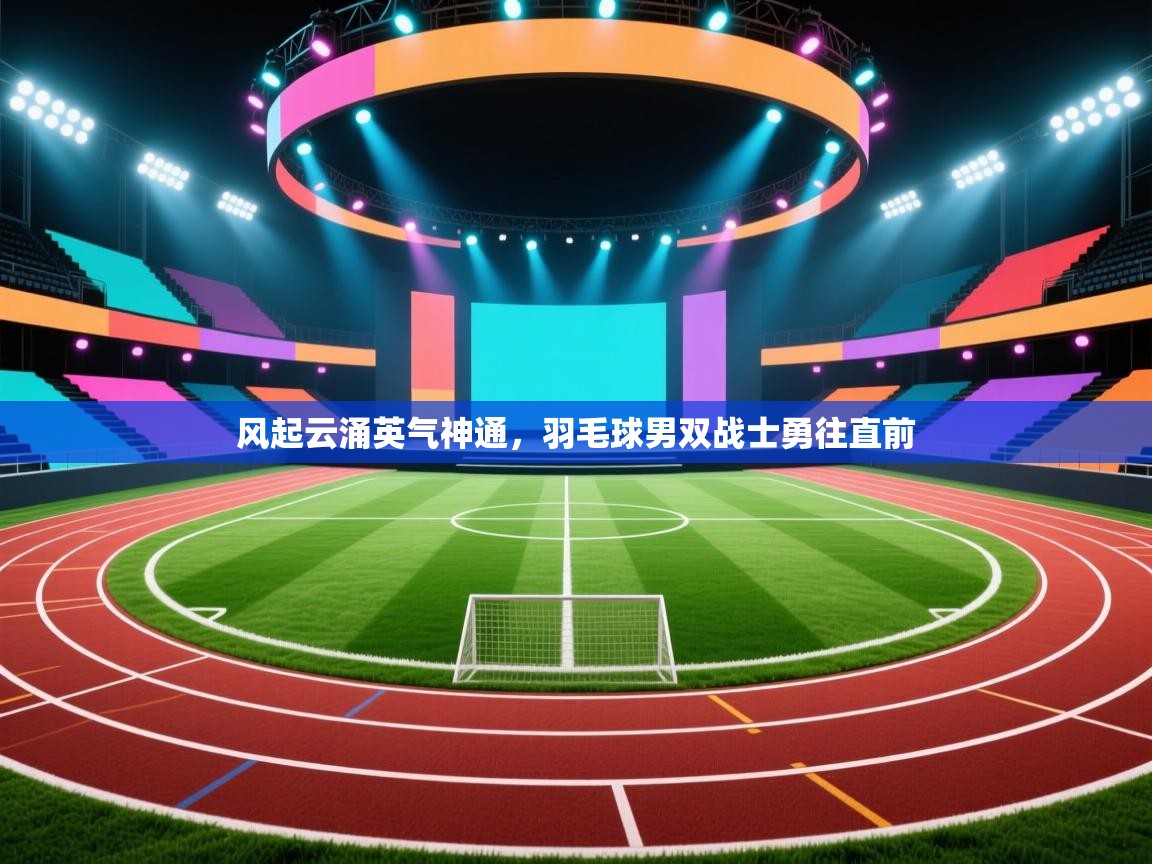 风起云涌英气神通，羽毛球男双战士勇往直前